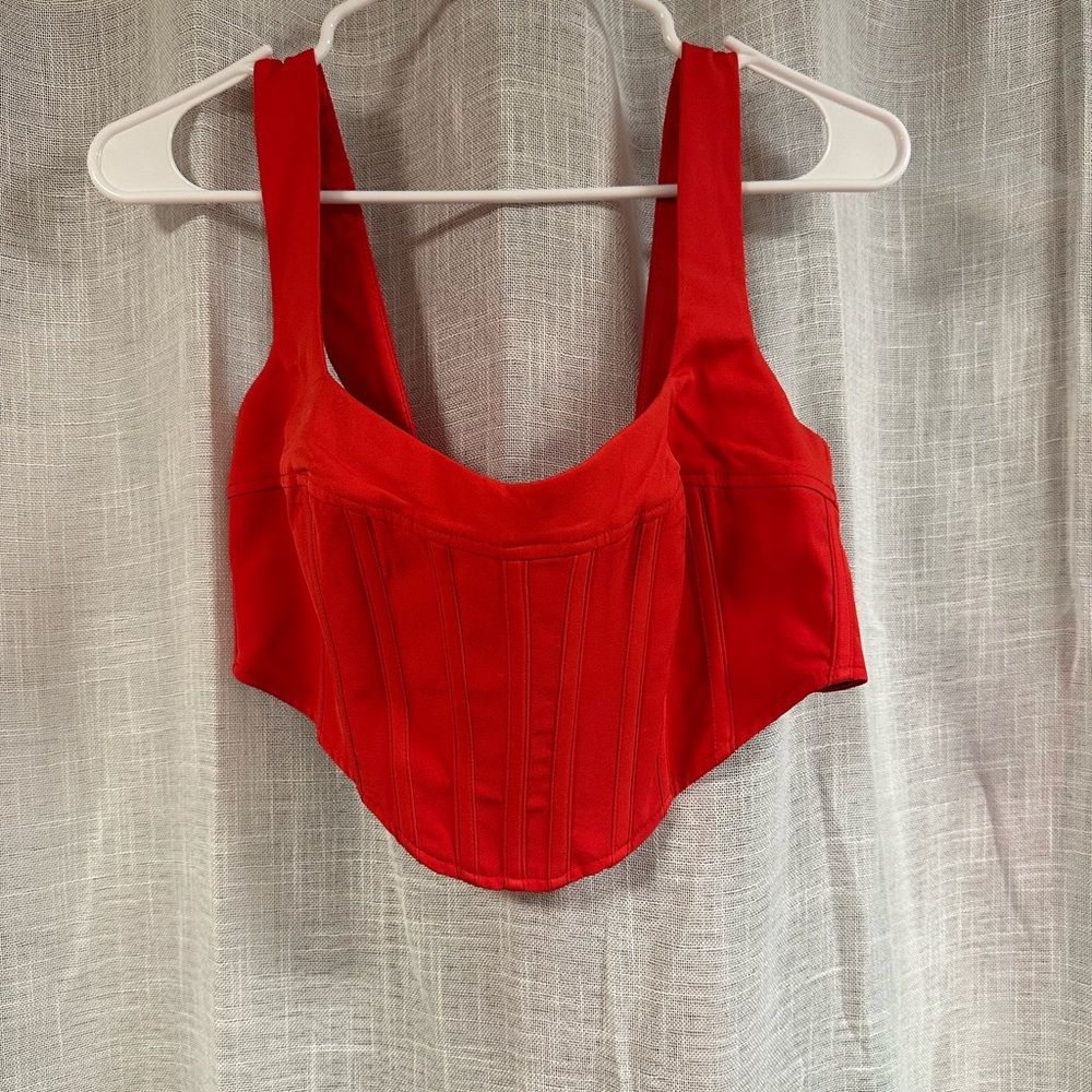 Revolve corset top NWOT